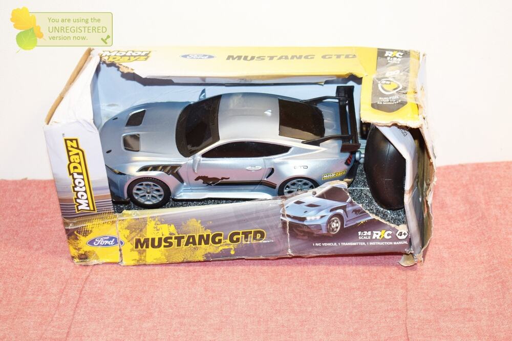 Motor Dayz Forza Remote Control Sportscar Ford Mustang GTD (Pack Wear)